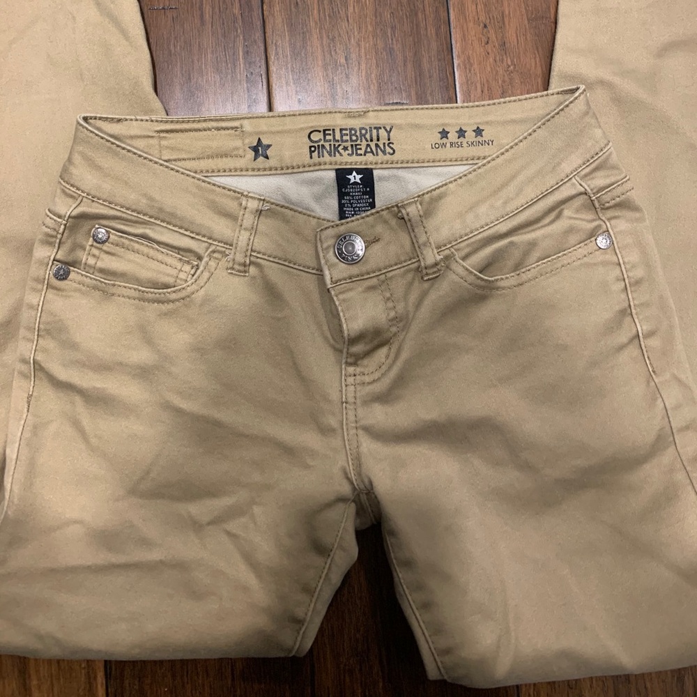 Celebrity Pink Khaki Jeans 1